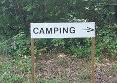 Nudisten-Camping