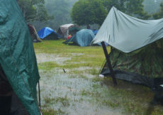 Camping-regen